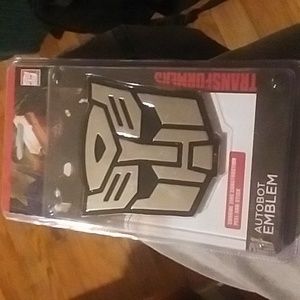 Transformers Autobot emblem peel and stick car decal